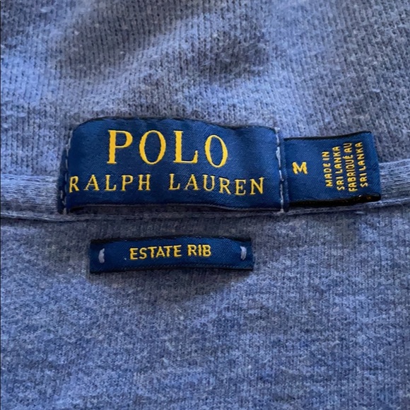 Men’s Polo Ralph Lauren Quarter Zip Sweater - Picture 3 of 3